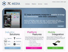 Tablet Screenshot of 7cmedia.com